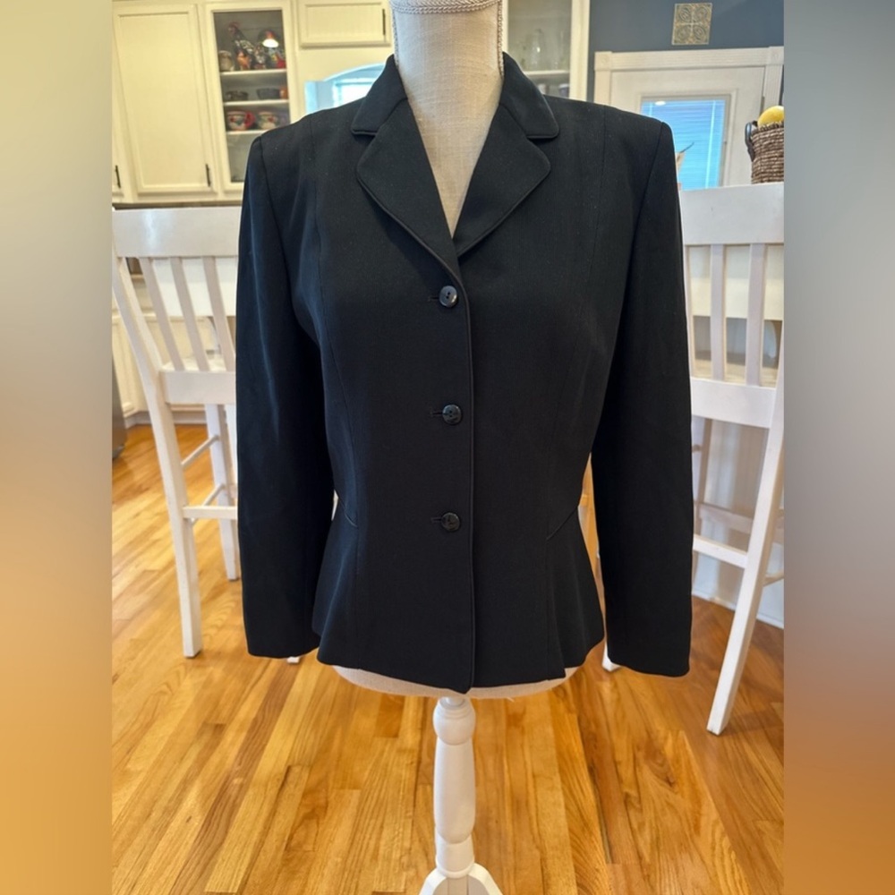 Alex Garfield Garfield & Marks Black Glittery Blazer